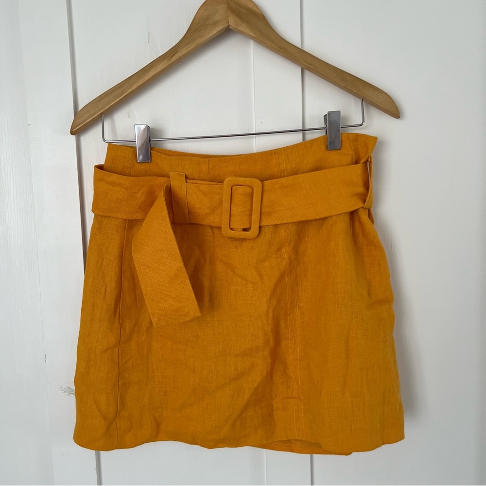 Farm Rio Linen Skirt